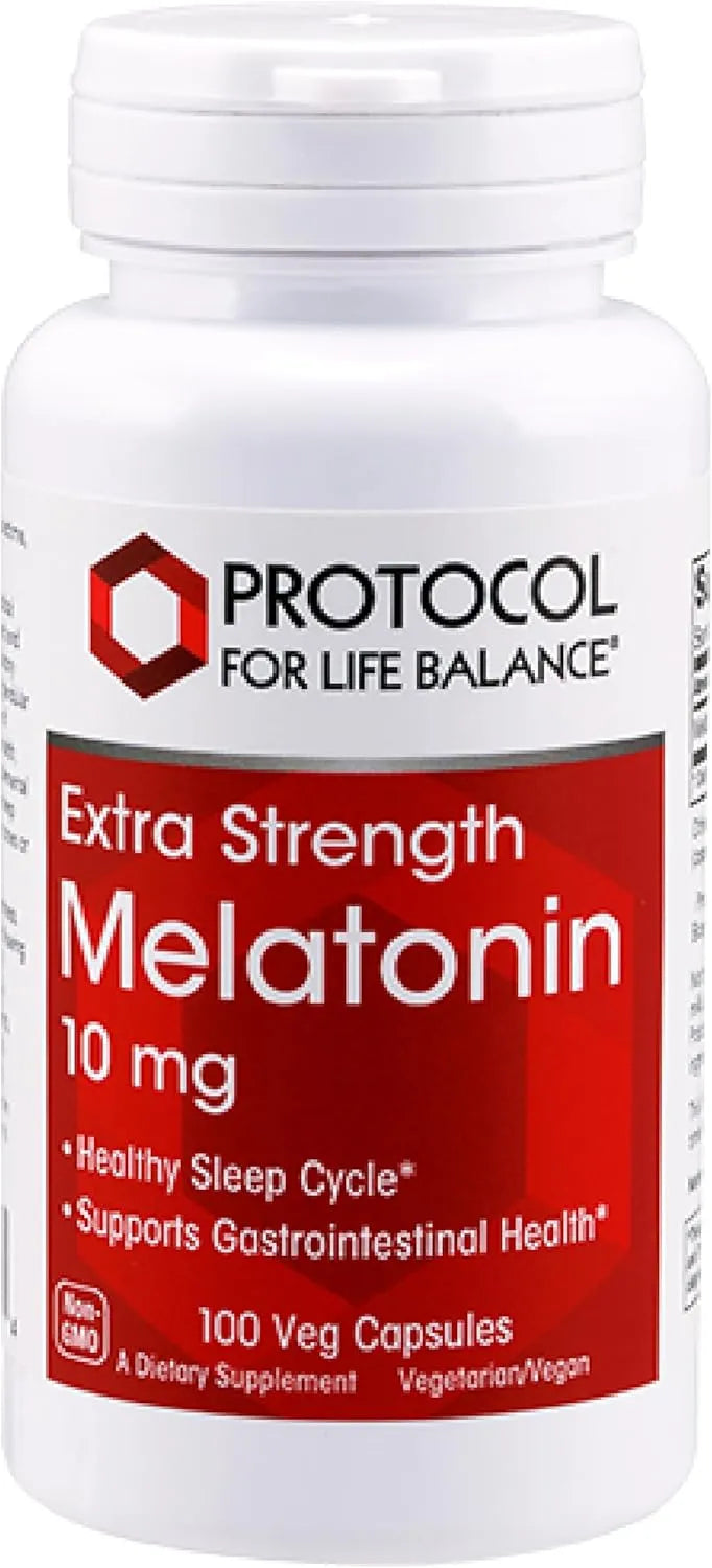 PROTOCOL FOR LIFE BALANCE - Protocol Melatonin 10Mg. 100 Capsulas - The Red Vitamin MX - Suplementos Alimenticios - {{ shop.shopifyCountryName }}