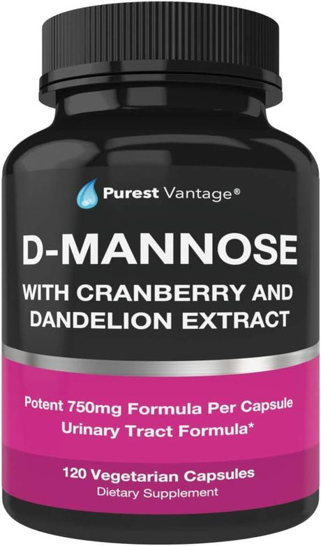 PUREST VANTAGE - Purest Vantage D Mannose 600Mg. 120 Capsulas - The Red Vitamin MX - Suplementos Alimenticios - {{ shop.shopifyCountryName }}