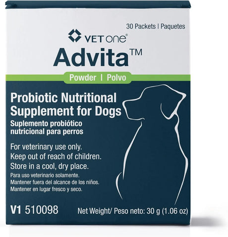 VETONE - VetOne Advita Probiotic Nutritional Supplement for Dogs 30 Paquetes - The Red Vitamin MX - Probióticos Para Perros - {{ shop.shopifyCountryName }}