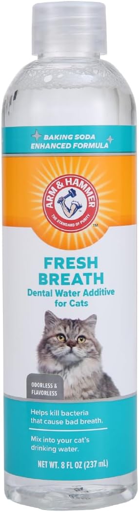 Arm & Hammer for Pets Advanced Care Dental Water Additive for Cats 237Ml.