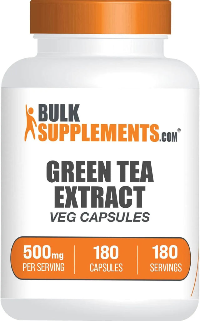 BULK SUPPLEMENTS - Bulk Supplements Green Tea Extract 500Mg. 180 Capsulas - The Red Vitamin MX - Suplementos Alimenticios - {{ shop.shopifyCountryName }}