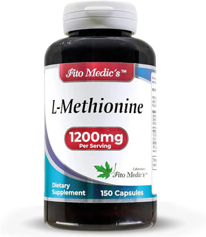 FITO MEDIC´S - FITO MEDIC'S Lab L Methionine 1200Mg. 150 Capsulas - The Red Vitamin MX - Suplementos Alimenticios - {{ shop.shopifyCountryName }}