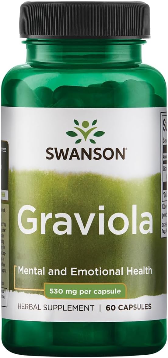 Swanson Graviola 530Mg. 60 Capsulas