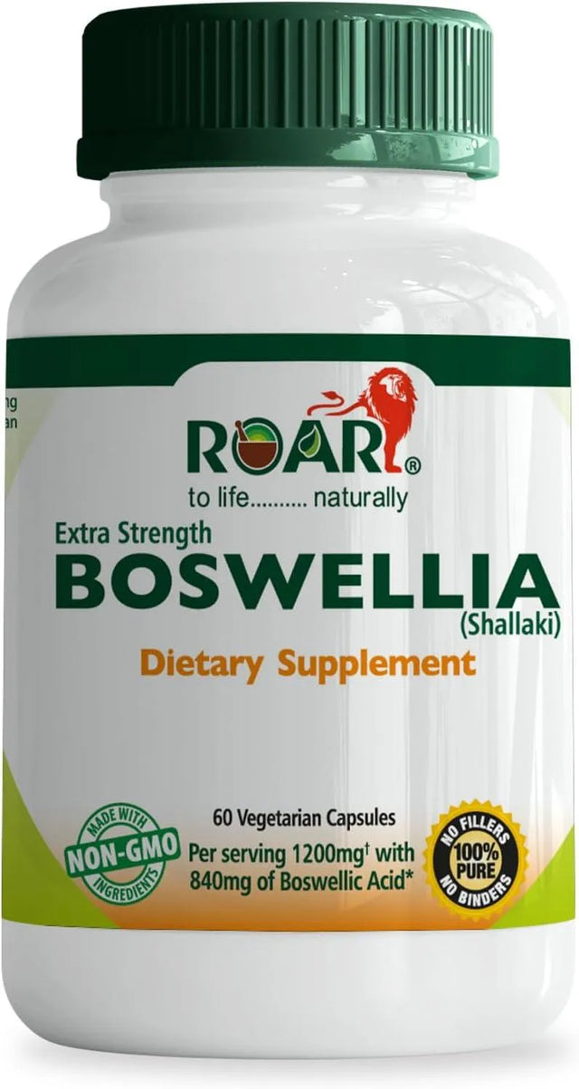 ROAR - Roar Natural Boswellia Serrata 1200Mg. 60 Tabletas - The Red Vitamin MX - Suplementos Alimenticios - {{ shop.shopifyCountryName }}