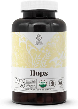 GARDEN ORGANICS - Garden Organics Hops 1000Mg. 120 Capsulas - The Red Vitamin MX - Suplementos Alimenticios - {{ shop.shopifyCountryName }}