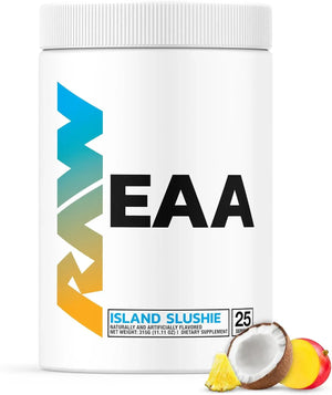 RAW - RAW EAA Amino Acids Powder 25 Servicios Island Slushie 315Gr. - The Red Vitamin MX - Suplementos Alimenticios - {{ shop.shopifyCountryName }}