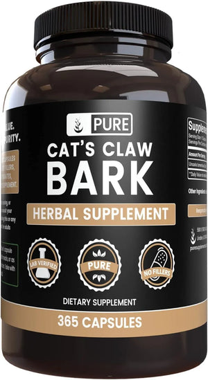 PURE ORIGINAL INGREDIENTS - Pure Original Ingredients Cat's Claw Bark 365 Capsulas - The Red Vitamin MX - Suplementos Alimenticios - {{ shop.shopifyCountryName }}