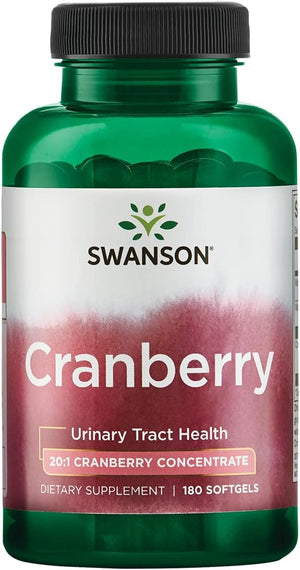 Swanson Cranberry 180 Capsulas Blandas