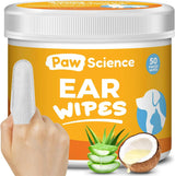 PAW SCIENCE - Paw Science Dog Ear Cleaner Wipes Finger Wipes 50 Toallitas - The Red Vitamin MX - Cuidado Del Oído De Perros - {{ shop.shopifyCountryName }}