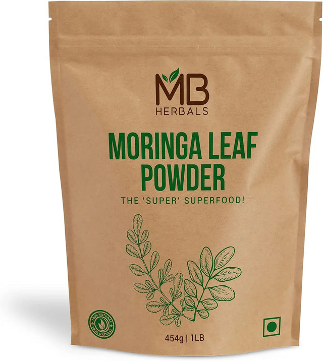 MB HERBALS - MB Herbals Moringa Leaf Powder 454Gr. - The Red Vitamin MX - Suplementos Alimenticios - {{ shop.shopifyCountryName }}