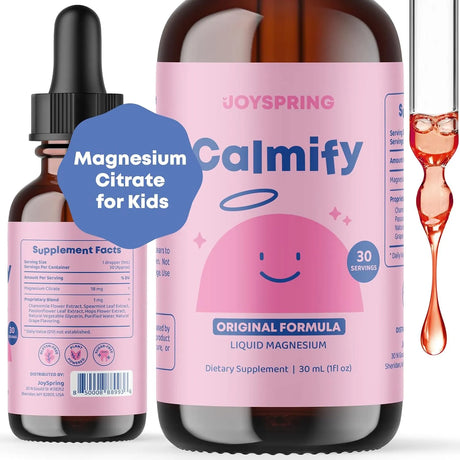 JOYSPRING - JoySpring Magnesium Citrate Liquid for Kids 30Ml. - The Red Vitamin MX - Suplementos Alimenticios - {{ shop.shopifyCountryName }}