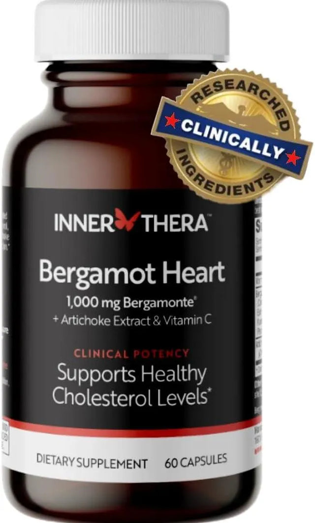 INNERTHERA - INNERTHERA Bergamot Heart Supports Healthy Cholesterol 60 Capsulas - The Red Vitamin MX - Suplementos Alimenticios - {{ shop.shopifyCountryName }}