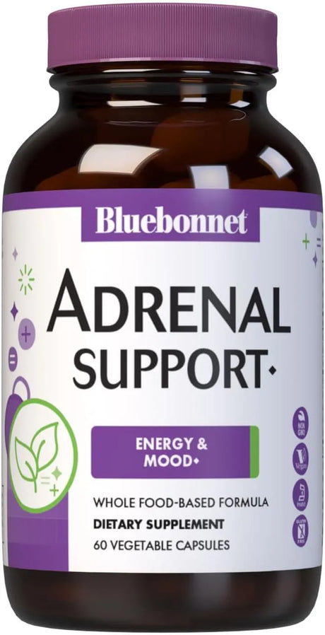 BLUEBONNET NUTRITION - BlueBonnet Nutrition Adrenal Support 60 Capsulas - The Red Vitamin MX - Suplementos Alimenticios - {{ shop.shopifyCountryName }}