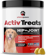 PLANOPAWS - Planopaws ActivTreats Hip and Joint Supplement Chicken 120 Masticables - The Red Vitamin MX - Cuidado De Cadera Y Articulaciones Para Perros - {{ shop.shopifyCountryName }}