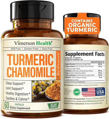 VIMERSON HEALTH - Vimerson Health Chamomile 60 Capsulas - The Red Vitamin MX - Suplementos Alimenticios - {{ shop.shopifyCountryName }}