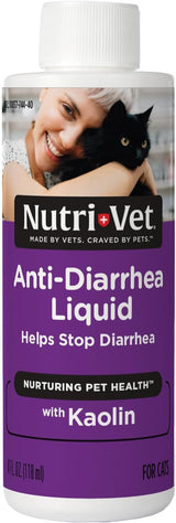 Nutri-Vet Anti-Diarrhea Liquid for Cats 4 Fl.Oz.