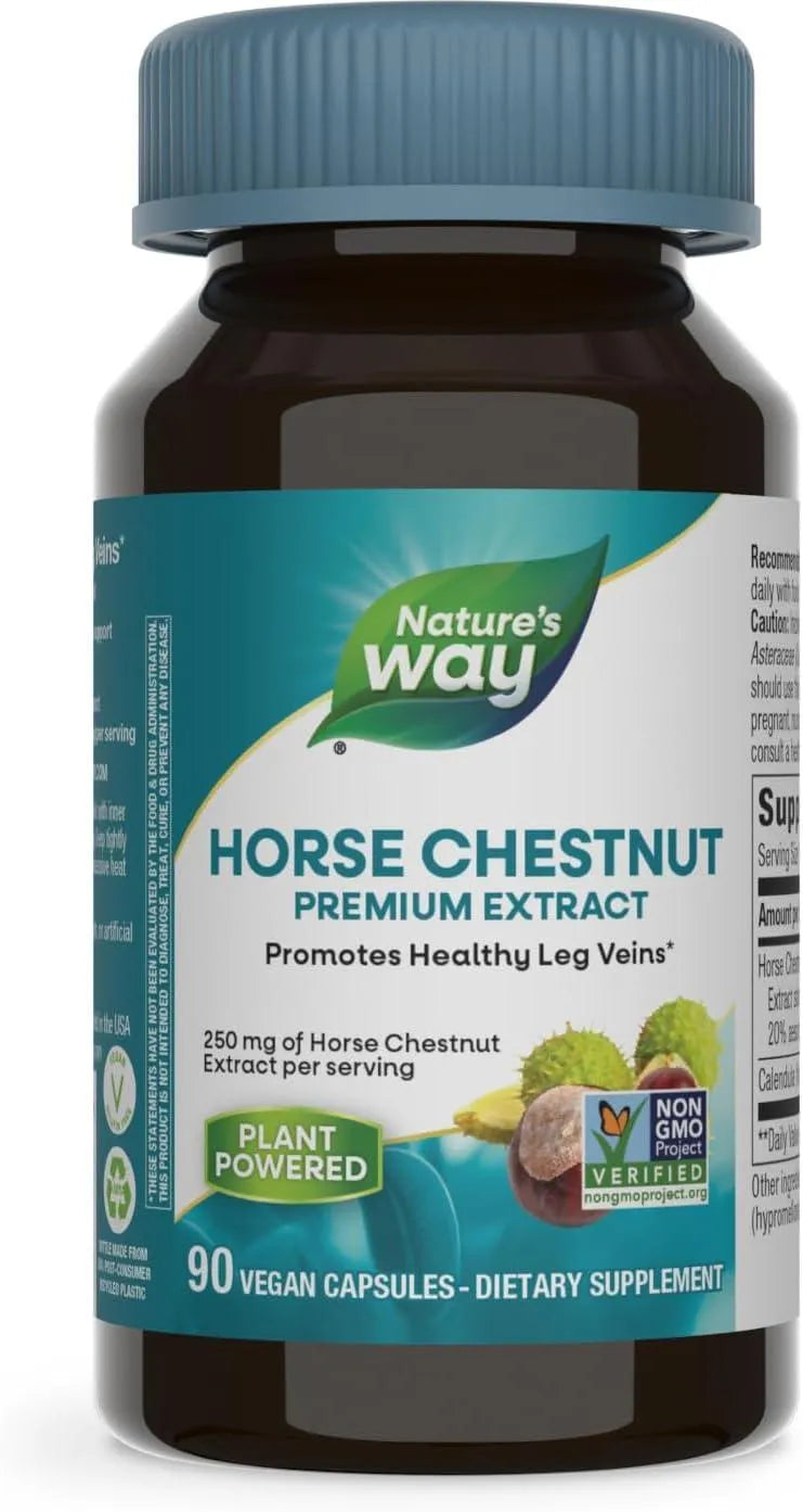 NATURE'S WAY - Nature's Way Standardized Horse Chestnut 250Mg. 90 Capsulas - The Red Vitamin MX - Suplementos Alimenticios - {{ shop.shopifyCountryName }}