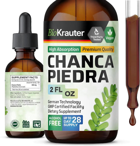 BIOKRAUTER - BIO KRAUTER Chanca Piedra Tincture 2 Fl.Oz. - The Red Vitamin MX - Suplementos Alimenticios - {{ shop.shopifyCountryName }}