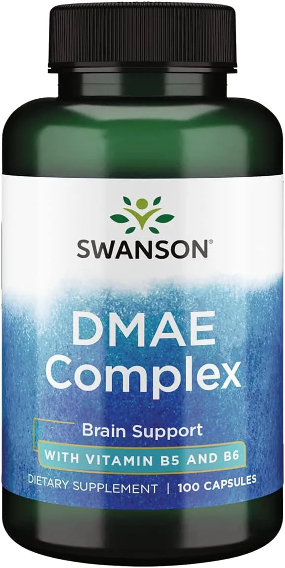 SWANSON - Swanson Dmae Complex 130Mg. 100 Capsulas - The Red Vitamin MX - Suplementos Alimenticios - {{ shop.shopifyCountryName }}