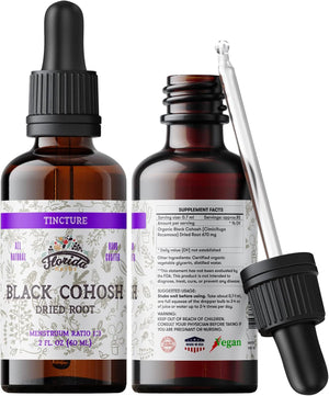 Florida Herbs Black Cohosh Tincture Organic 2 Fl.Oz.
