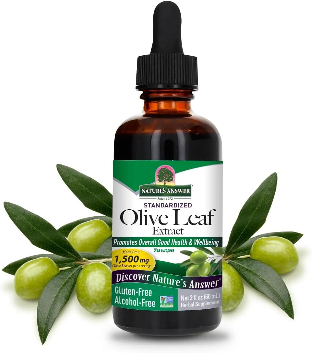 NATURE´S ANSWER - Nature's Answer Olive Leaf Extract 2 Fl.Oz. - The Red Vitamin MX - Suplementos Alimenticios - {{ shop.shopifyCountryName }}