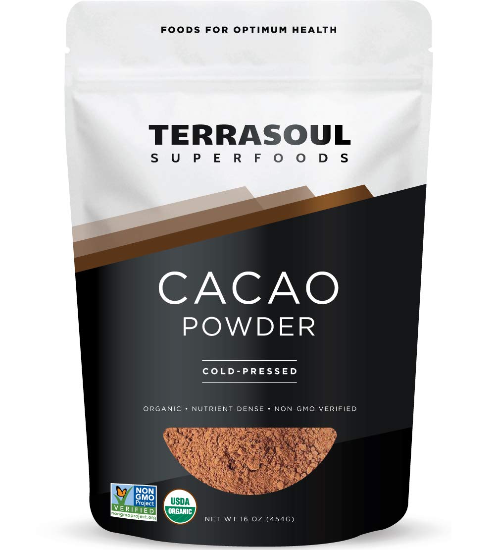 Terrasoul Superfoods Raw Organic Cacao Powder 454Gr.