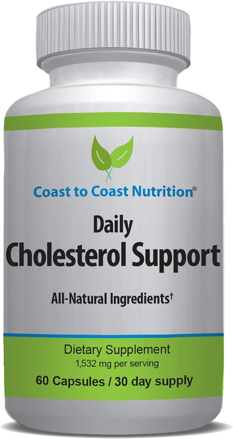 COAST TO COAST NUTRITION - Coast to Coast Nutrition Cholesterol Support 60 Capsulas - The Red Vitamin MX - Suplementos Alimenticios - {{ shop.shopifyCountryName }}