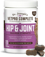 DR. JOSEPH'S - Dr. Joseph's VetPro Complete Dog Hip and Joint Peanut Butter Flavored 120 Masticables - The Red Vitamin MX - Cuidado De Cadera Y Articulaciones Para Perros - {{ shop.shopifyCountryName }}