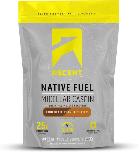 ASCENT - Ascent Casein Protein Powder Chocolate Peanut Butter 907Gr. - The Red Vitamin MX - Suplementos Alimenticios - {{ shop.shopifyCountryName }}