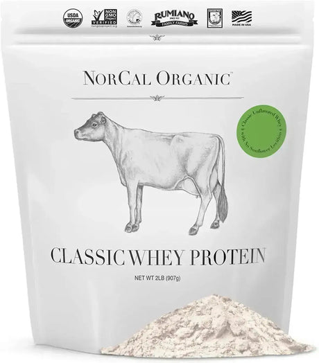 NORCAL ORGANIC - NorCal Organic Classic Whey Protein 100% Grass-Fed Unflavored 907Gr. - The Red Vitamin MX - Suplementos Alimenticios - {{ shop.shopifyCountryName }}