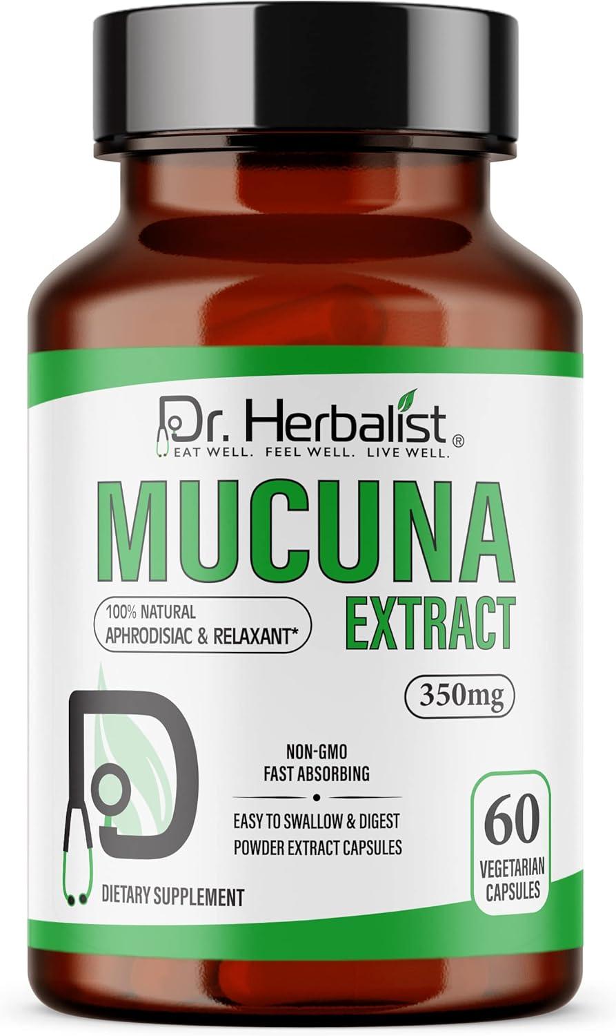 DR. HERBALIST - Dr. Herbalist Mucuna Extract 350Mg. 60 Capsulas - The Red Vitamin MX - Suplementos Alimenticios - {{ shop.shopifyCountryName }}