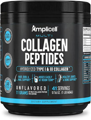 AMPLICELL - AMPLICELL Multi Collagen Peptides Powder 454Gr. - The Red Vitamin MX - Suplementos Alimenticios - {{ shop.shopifyCountryName }}