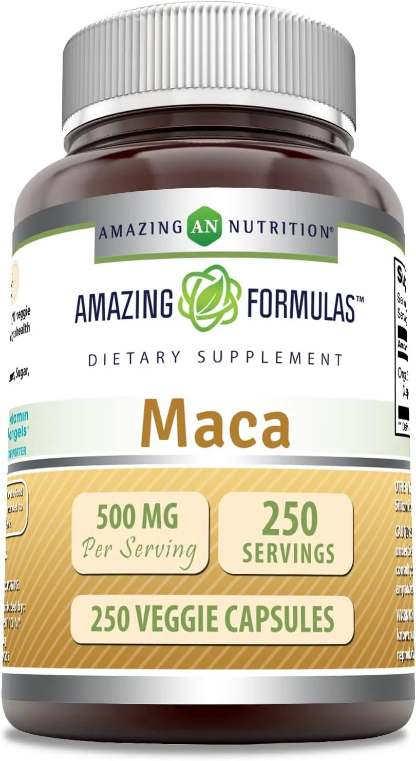 AMAZING FORMULAS - Amazing Formulas Maca 500Mg. 250 Capsulas - The Red Vitamin MX - Suplementos Alimenticios - {{ shop.shopifyCountryName }}