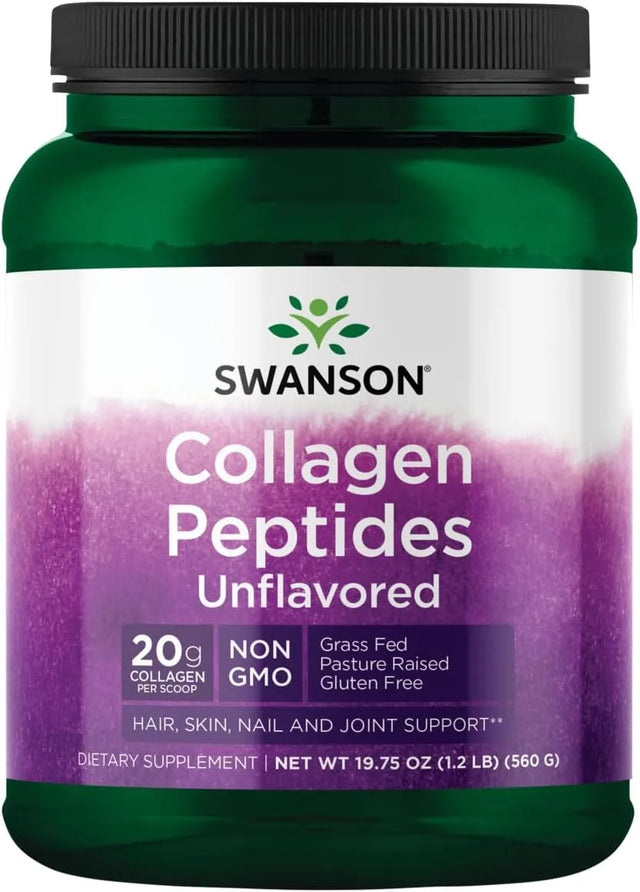 SWANSON - Swanson Collagen Peptides Unflavored 560Gr. - The Red Vitamin MX - Suplementos Alimenticios - {{ shop.shopifyCountryName }}