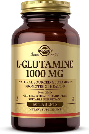 Solgar L-Glutamine 1000Mg. 60 Tabletas - The Red Vitamin MX - Suplementos Alimenticios - SOLGAR