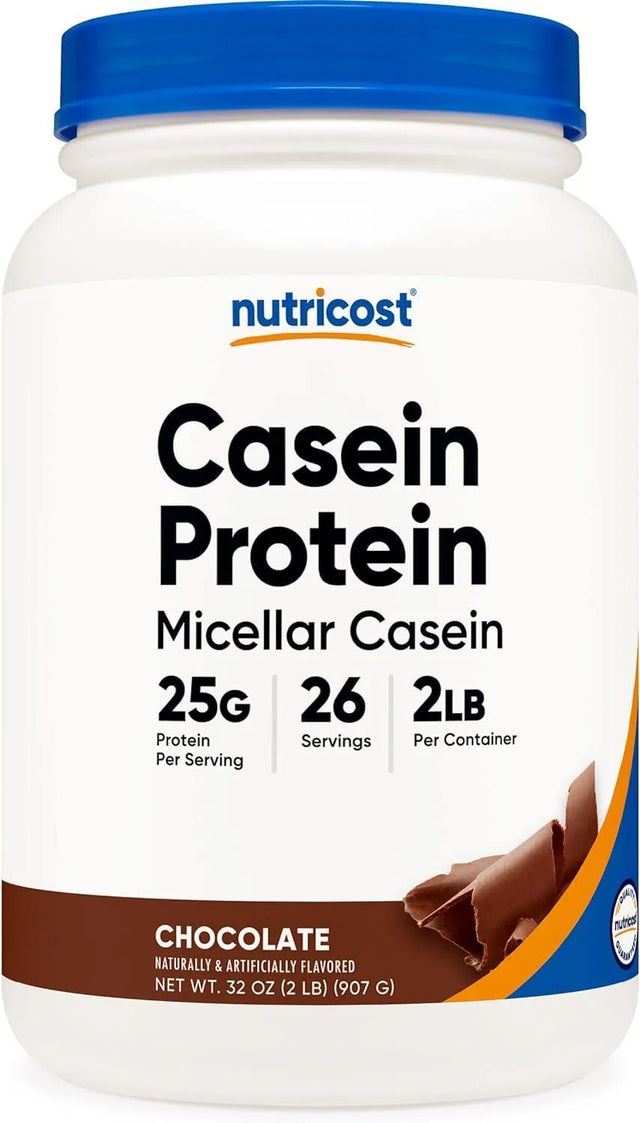 NUTRICOST - Nutricost Casein Protein Powder Chocolate 907Gr. - The Red Vitamin MX - Suplementos Alimenticios - {{ shop.shopifyCountryName }}