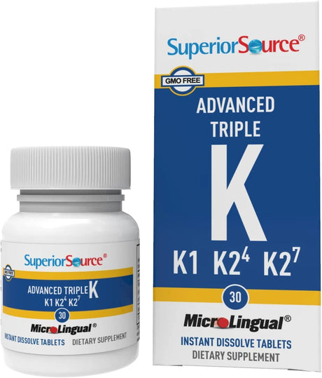 SUPERIOR SOURCE - Superior Source Triple K 30 Tabletas - The Red Vitamin MX - Suplementos Alimenticios - {{ shop.shopifyCountryName }}