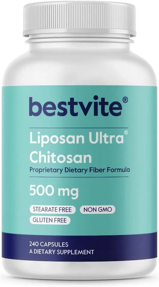 BESTVITE - BESTVITE Liposan Ultra Chitosan 500Mg. 240 Capsulas - The Red Vitamin MX - Suplementos Alimenticios - {{ shop.shopifyCountryName }}