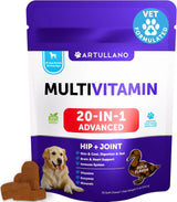ARTULLANO - Artullano Dog Multivitamin Chewable with Glucosamine 20 in 1 70 Masticables - The Red Vitamin MX - Multivitamínicos Para Perros - {{ shop.shopifyCountryName }}