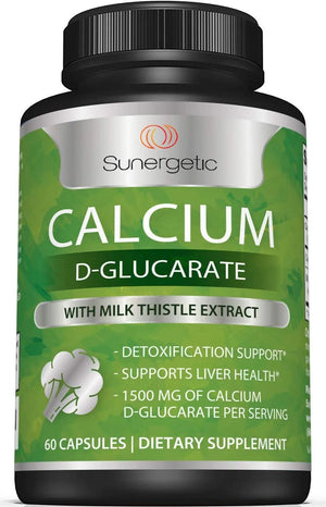 SUNERGETIC - Sunergetic Premium Calcium D-Glucarate 60 Capsulas - The Red Vitamin MX - Suplementos Alimenticios - {{ shop.shopifyCountryName }}