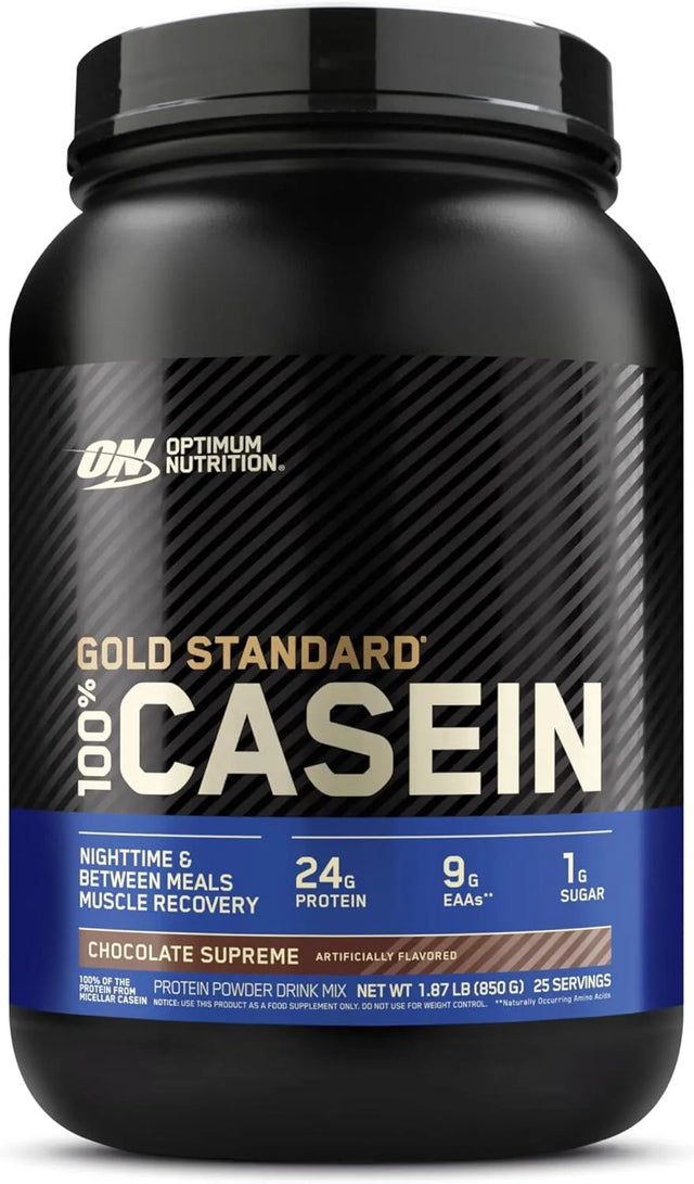 OPTIMUM NUTRITION - Optimum Nutrition Gold Standard 100% Micellar Casein Protein Powder Chocolate Supreme 850Gr. - The Red Vitamin MX - Suplementos Alimenticios - {{ shop.shopifyCountryName }}