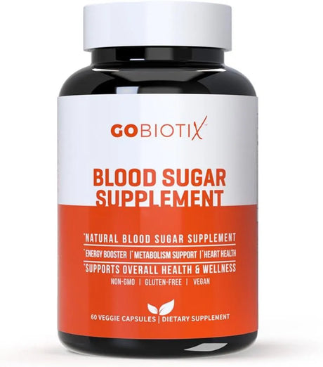 GOBIOTIX - GOBIOTIX Blood Sugar Support 60 Capsulas - The Red Vitamin MX - Suplementos Alimenticios - {{ shop.shopifyCountryName }}