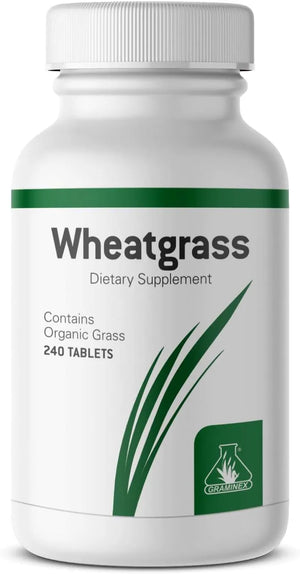 GRAMINEX - Graminex Wheatgrass 240 Tabletas - The Red Vitamin MX - Suplementos Alimenticios - {{ shop.shopifyCountryName }}