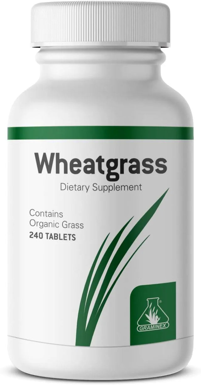 GRAMINEX - Graminex Wheatgrass 240 Tabletas - The Red Vitamin MX - Suplementos Alimenticios - {{ shop.shopifyCountryName }}