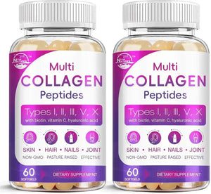 NATURE'S LIVE - Nature's live Multi Collagen Peptides 60 Capsulas Blandas 2 Pack - The Red Vitamin MX - Suplementos Alimenticios - {{ shop.shopifyCountryName }}