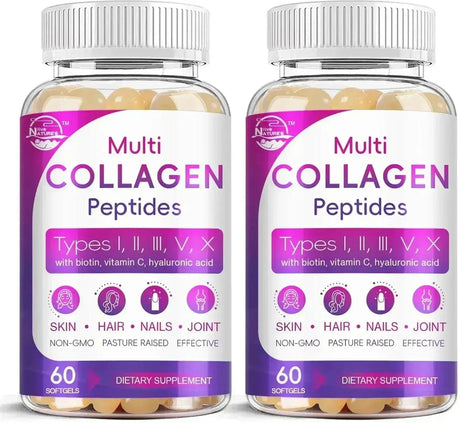 NATURE'S LIVE - Nature's live Multi Collagen Peptides 60 Capsulas Blandas 2 Pack - The Red Vitamin MX - Suplementos Alimenticios - {{ shop.shopifyCountryName }}
