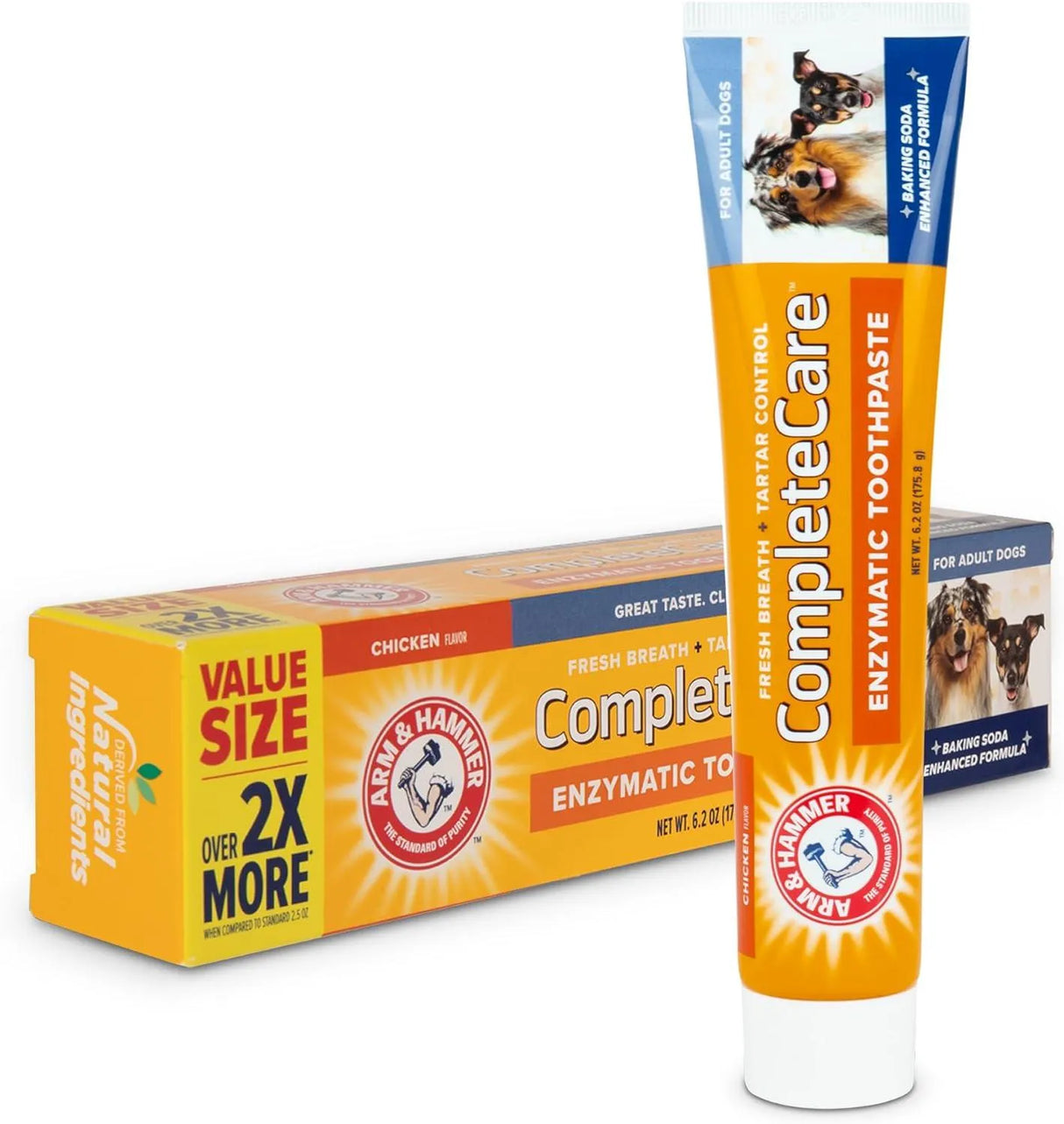 ARM & HAMMER - Arm & Hammer Complete Care Enzymatic Dog Toothpaste 6.2 Oz. - The Red Vitamin MX - Cuidado Dental Para Perros - {{ shop.shopifyCountryName }}