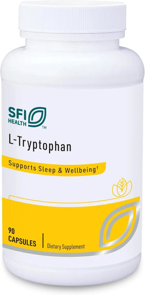 KLAIRE LABS - Klaire Labs L-Tryptophan 90 Capsulas - The Red Vitamin MX - Suplementos Alimenticios - {{ shop.shopifyCountryName }}