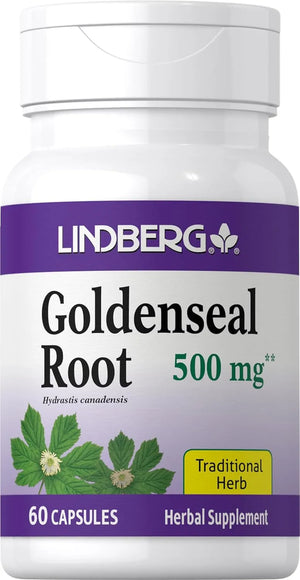 LINDBERG - Lindberg Goldenseal Root 500Mg. 60 Capsulas - The Red Vitamin MX - Suplementos Alimenticios - {{ shop.shopifyCountryName }}