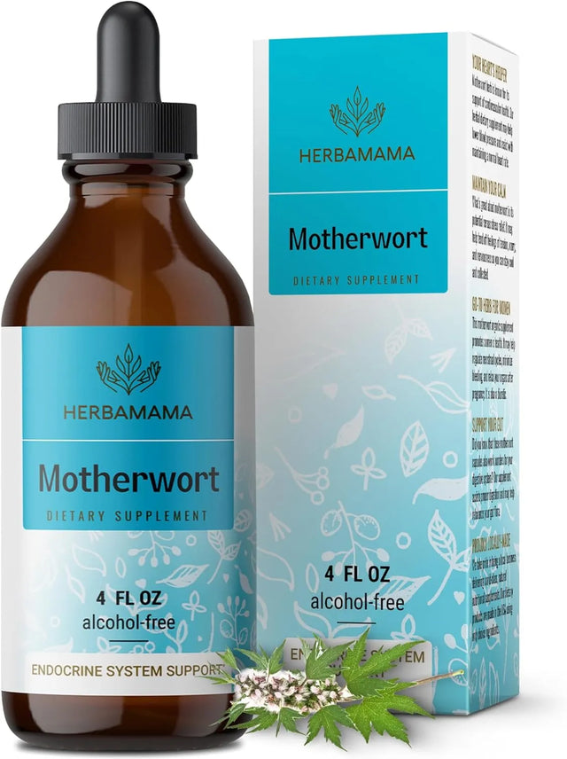 HERBAMAMA - HERBAMAMA Motherwort Tincture 4 Fl.Oz. - The Red Vitamin MX - Suplementos Alimenticios - {{ shop.shopifyCountryName }}